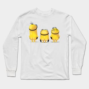 Minions - Kevin, Bob, & Stuart Long Sleeve T-Shirt